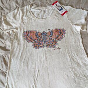 Lucky Brand Women's Butterfly Tee - New with Tags